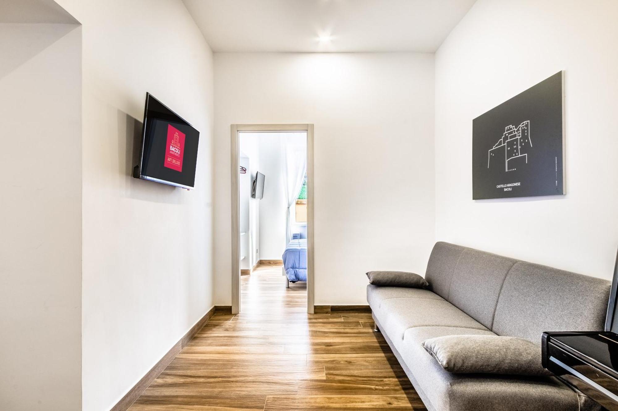 Bacoli House Deluxe - Central & Elegant Design 외부 사진
